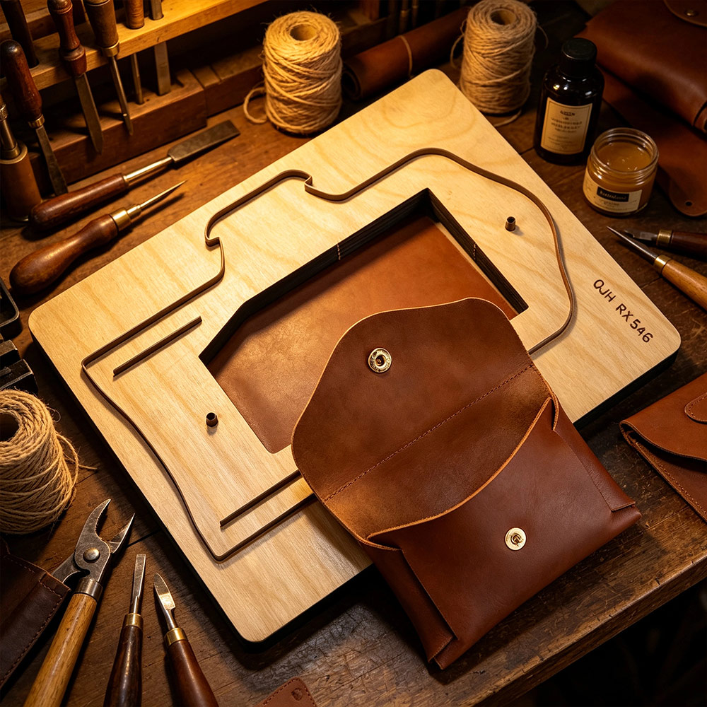 Leatherwork Accessories - Wallet Coin Bag Leather Cutting Mold