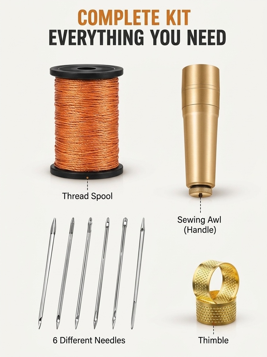 Leather Stitching Tool, Hand S - Leatherwork Diy review and price