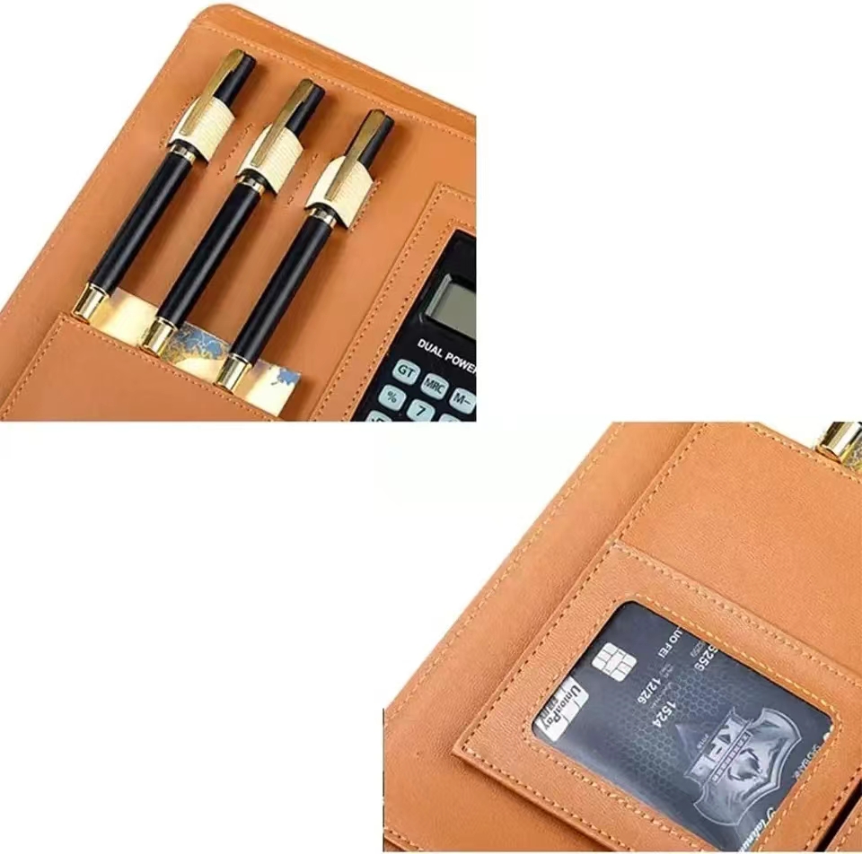 A4Pu leather briefcase equippe - Leather Work Folder review and price
