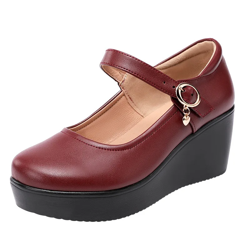 6cm Small Size 32-43 Vintage S - Leather Work Flats review and price