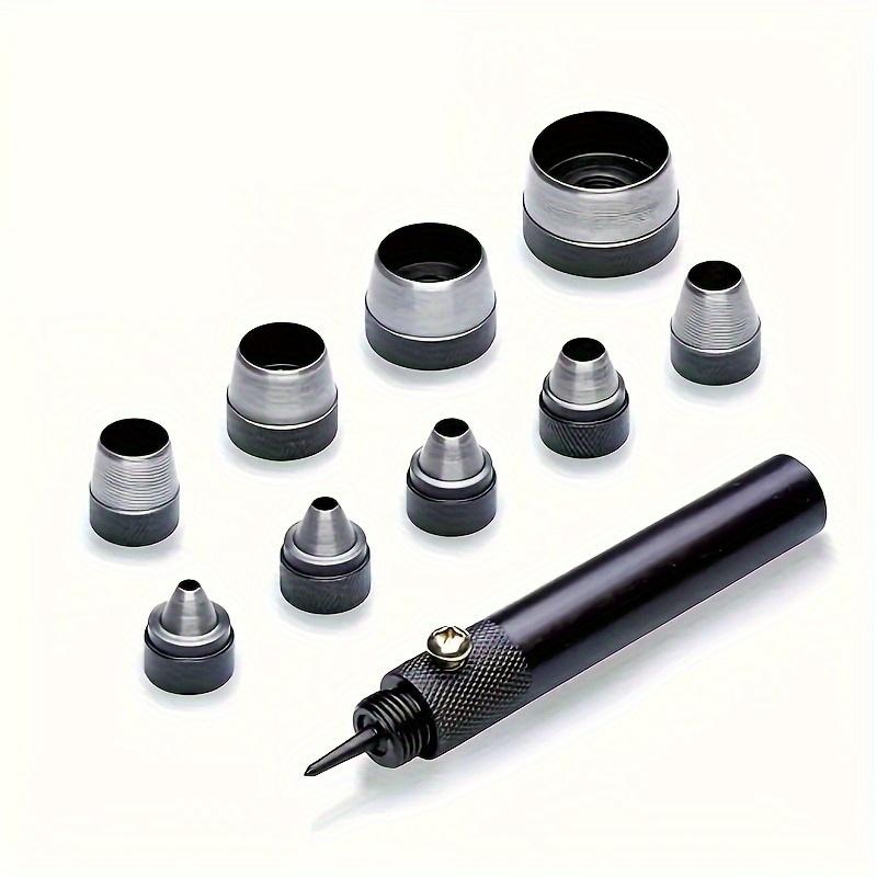 10Pcs Hollow Punch Set Heavy‑D - Leatherwork Kit review and price