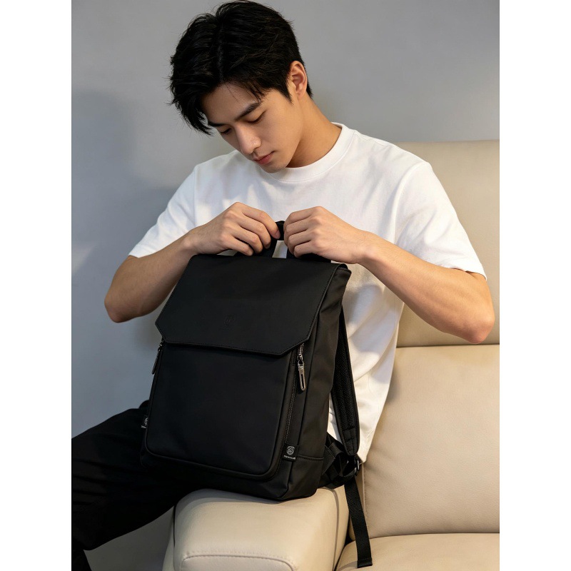 High Quality Flap PU Leather L - Leather Work Rucksack review and price