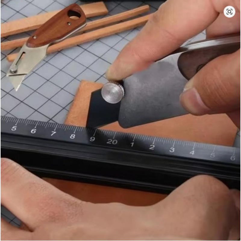 Trapezoid Stainless Steel Leat - Leatherwork Accessories review and price