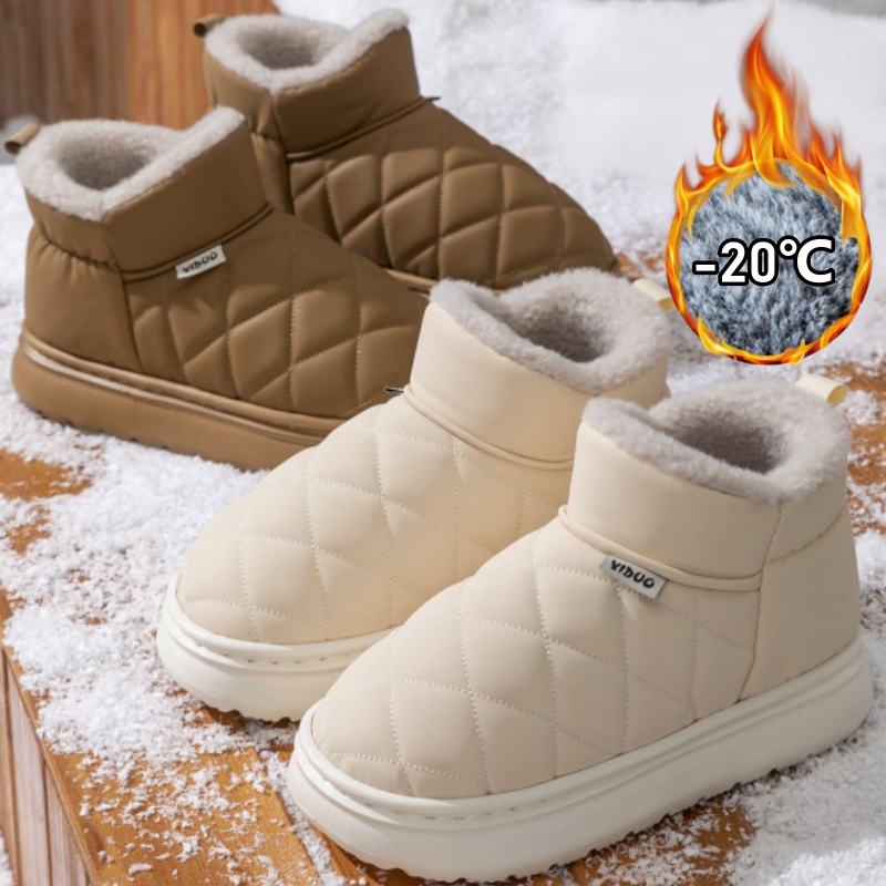 Women Winter Waterproof Snow B - Leather Work Flats review and price
