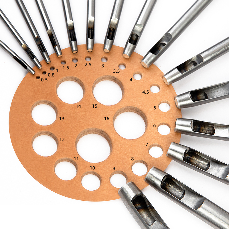 WUTA Leather Round Hole Punch  - Leatherwork Kit review and price