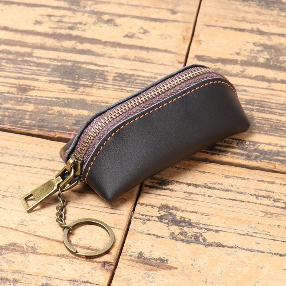 Retro Anti-lost Mini Leather C - Leatherwork Rings review and price