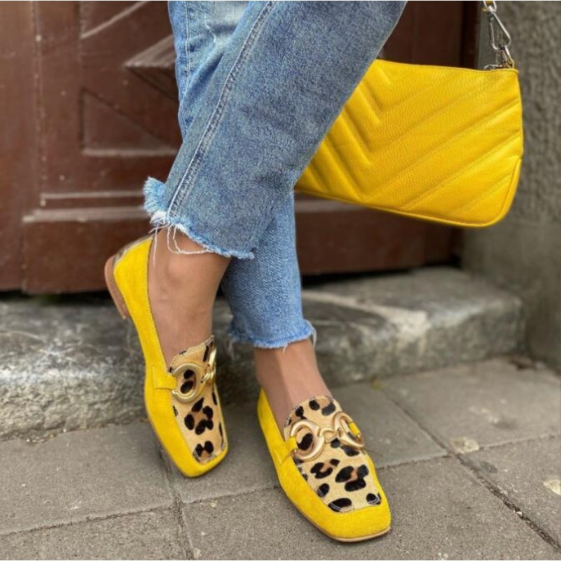 Loafers Women Suede Pointed To - Leather Work Flats review and price