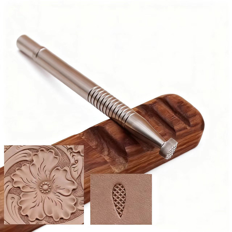 Arabesque Background Stamp Set - Leatherwork Kit review and price