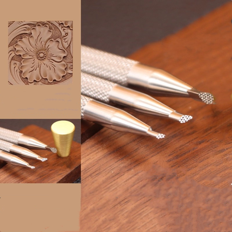 Arabesque Background Stamp Set - Leatherwork Kit review and price
