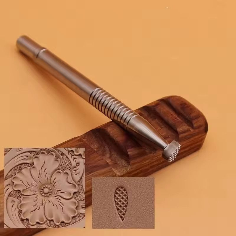 Arabesque Background Stamp Set - Leatherwork Kit review and price
