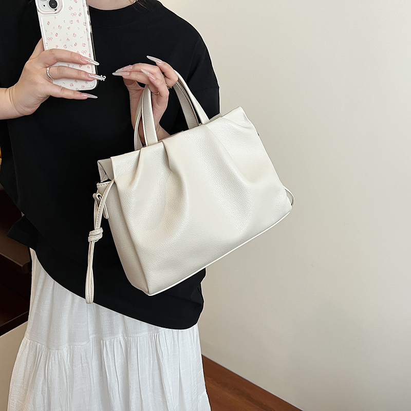 PU Leather Stylish Pleated Sli - Leatherwork Workshop review and price