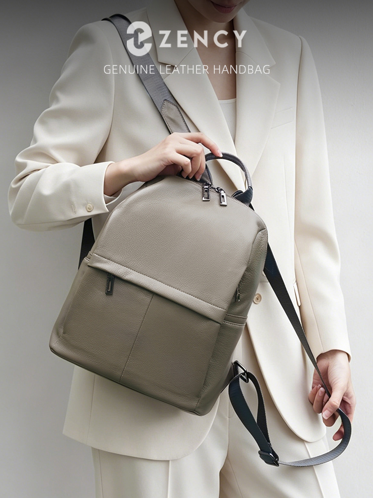 Zency Stylish Genuine Leather  - Leather Work Rucksack review and price