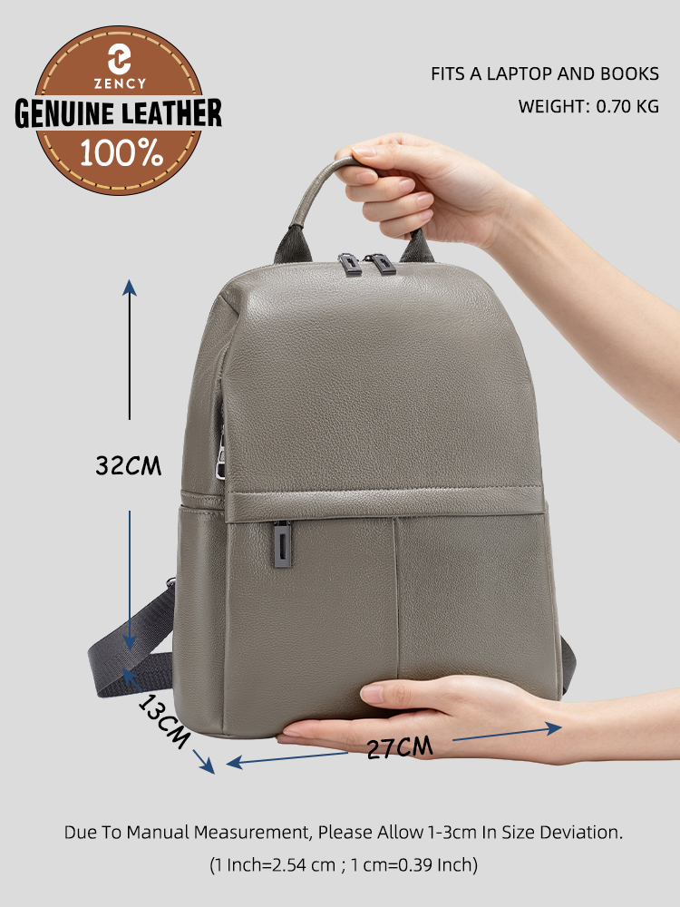 Zency Stylish Genuine Leather  - Leather Work Rucksack review and price