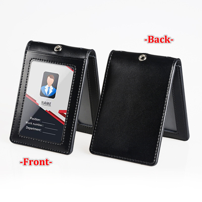 Genuine Leather ID Badge Holde - Leatherworker Name review and price