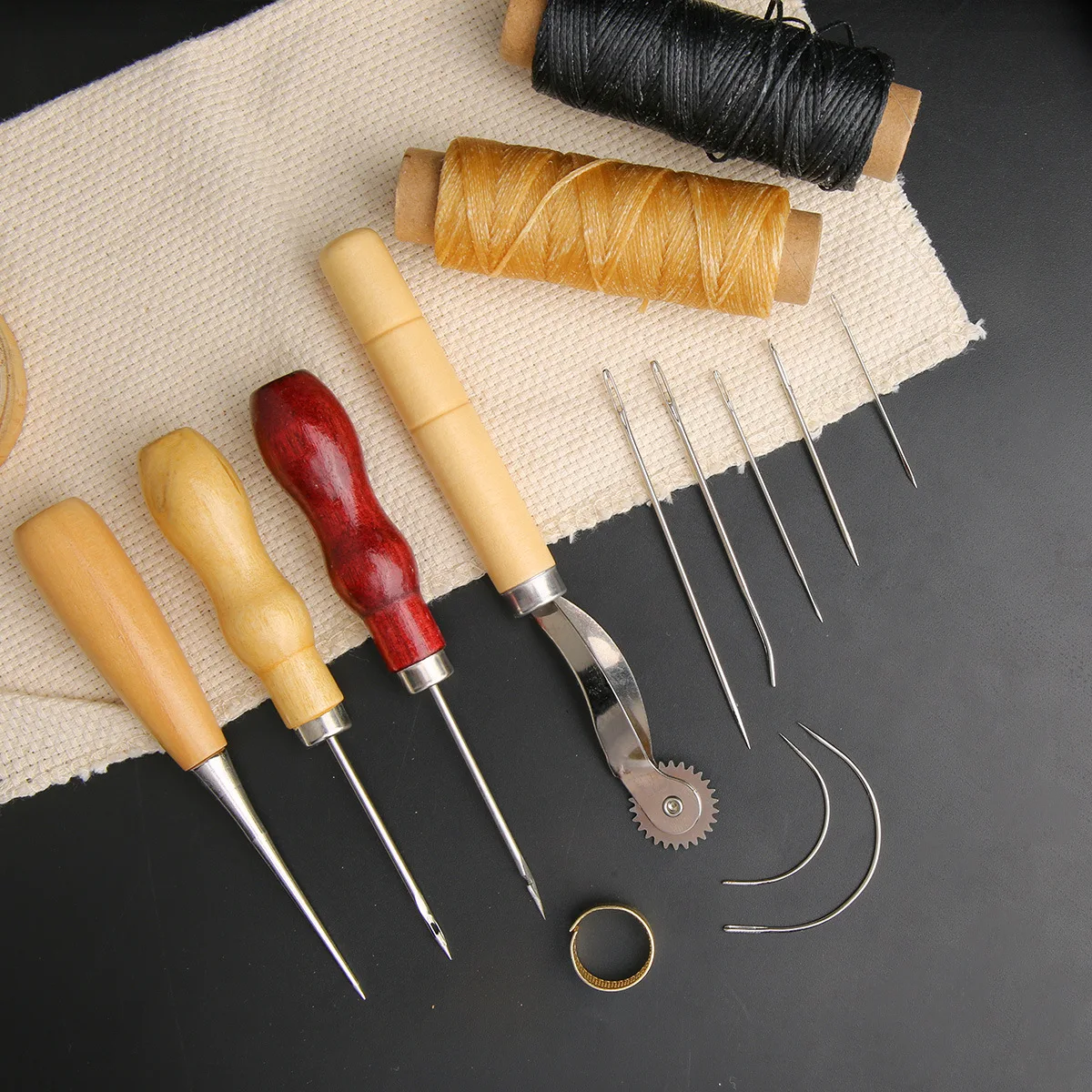 14PCS Leather Craft Sewing Kit - Leatherwork Accessories review and price