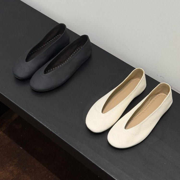 Withered Minimalist Fashionabl - Leather Work Flats review and price