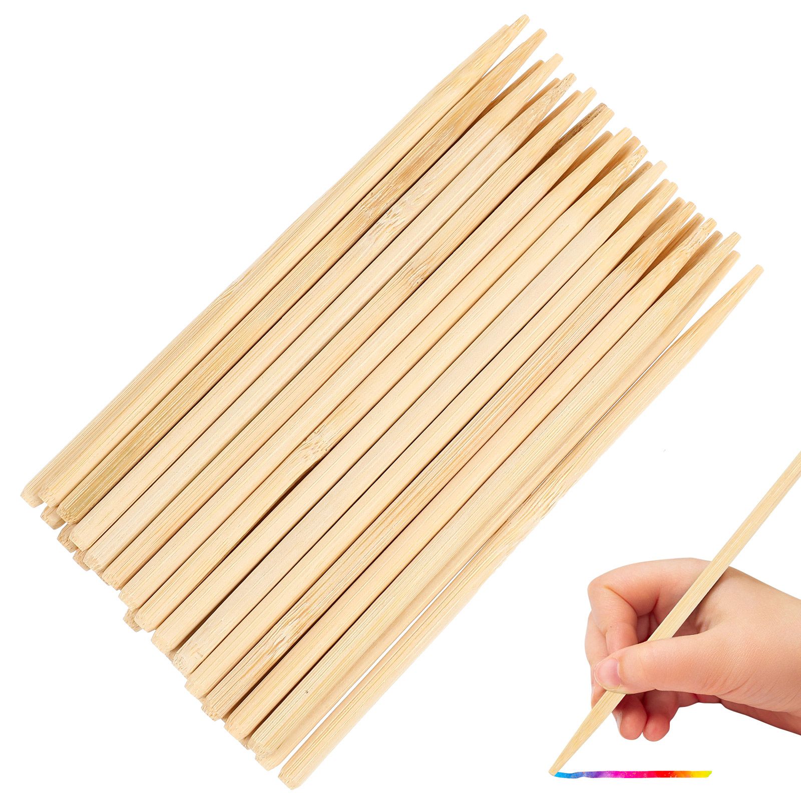 30pcs Scratch Bamboo Pens Wax  - Leatherwork Diy review and price