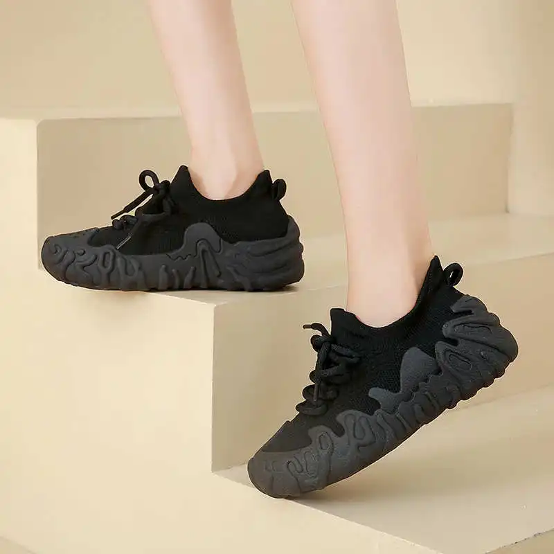 Thick Bottom Demi-season Woman - Leather Work Flats review and price