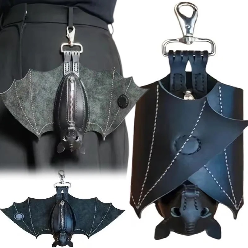 Bat Coin Purse PU Leather Bat  - Leatherwork Workshop review and price