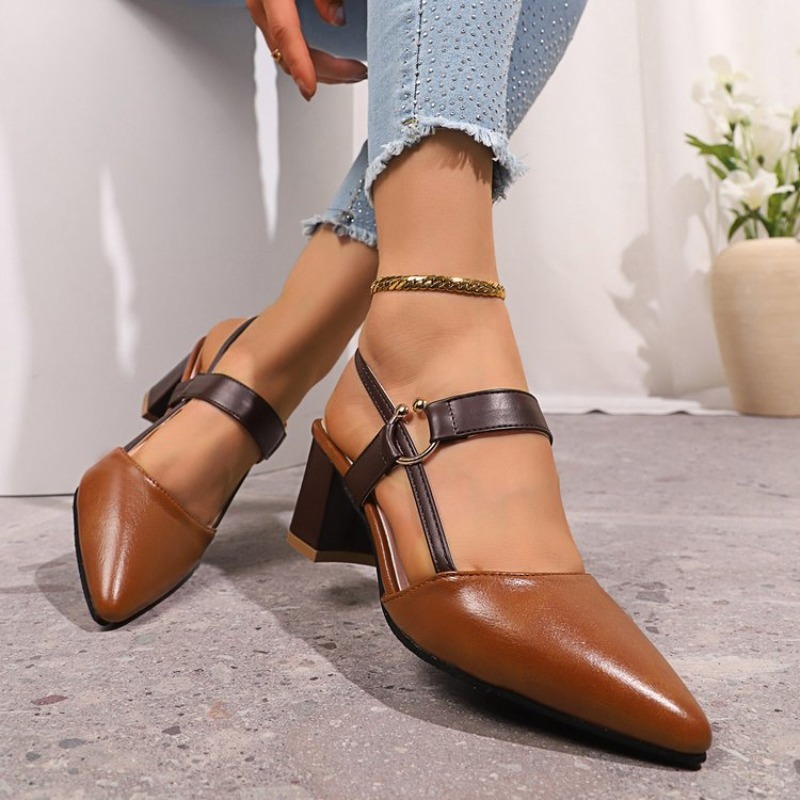 Women's Slingback Pumps Pointe - Leatherwork Rings review and price