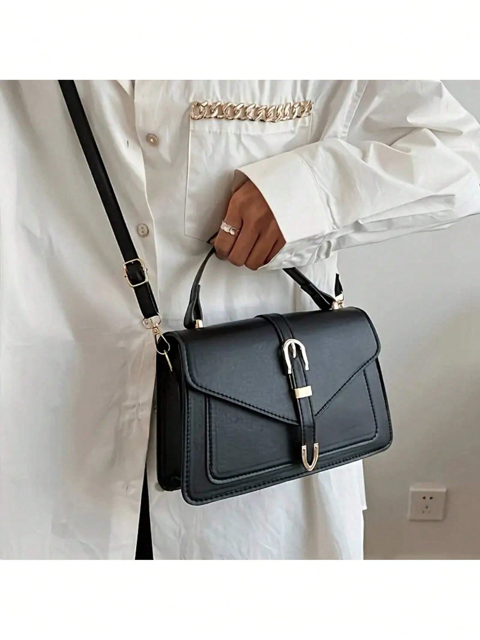 Women PU Leather Handbag Elega - Leather Work Handbag review and price