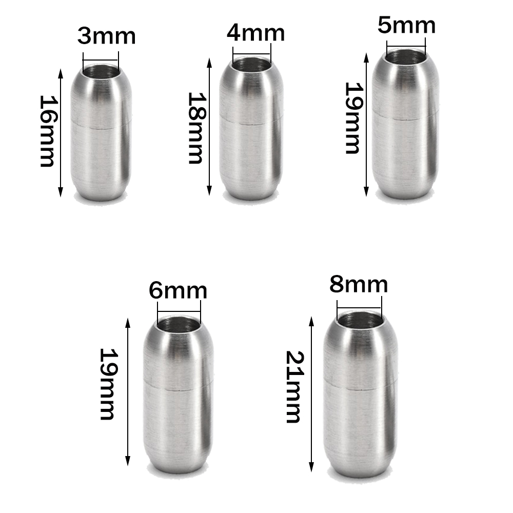 2pcs Stainless Steel Magnetic  - Leatherwork Diy review and price