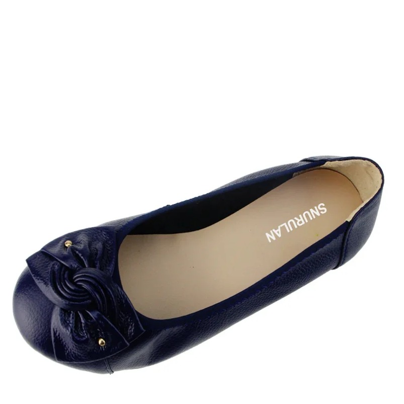 2025 Plus Size SpringAutumn Fa - Leather Work Flats review and price