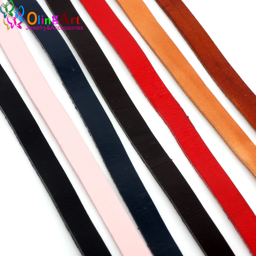 OlingArt 10*2mm 1Yard/Lot Mult - Leatherwork Diy review and price