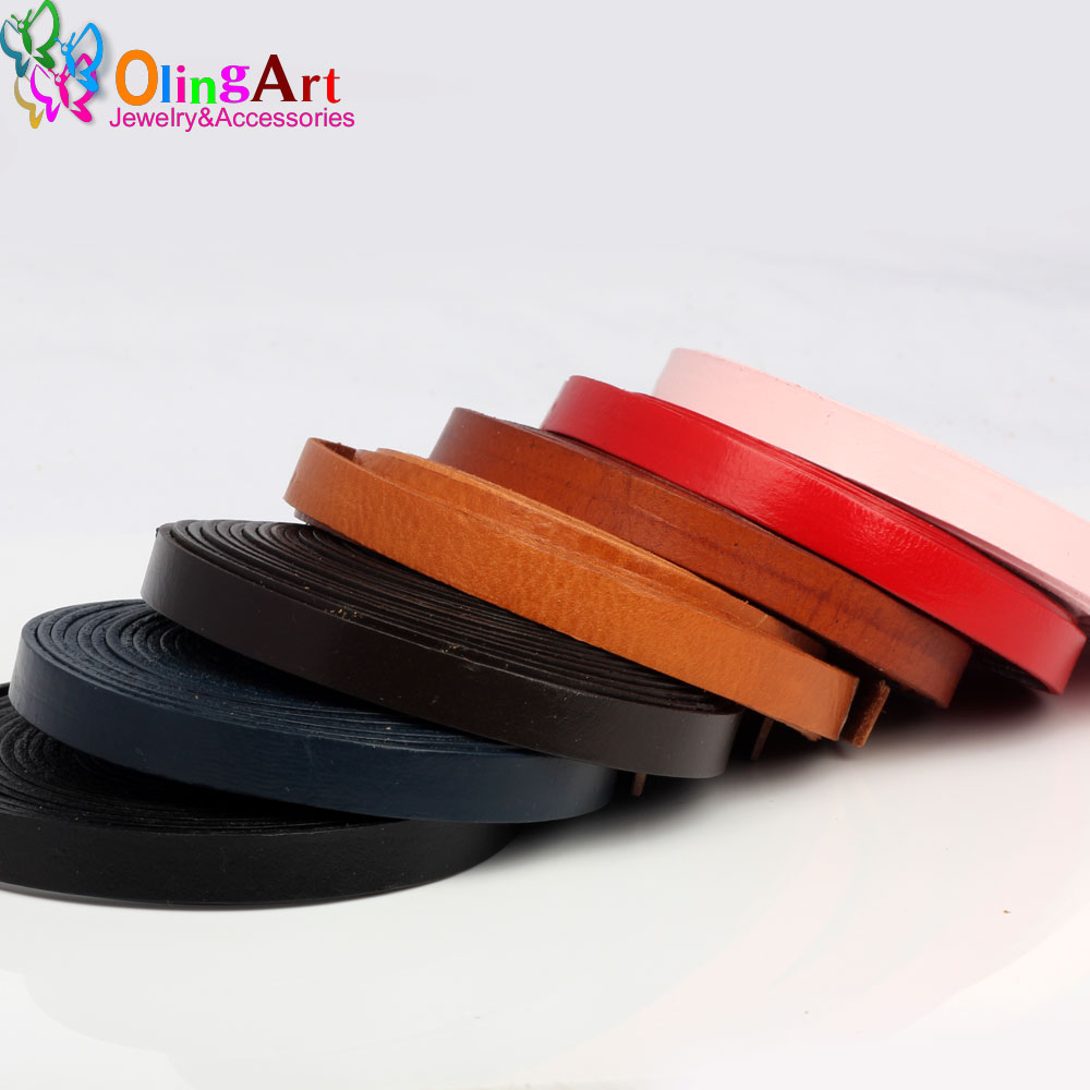 OlingArt 10*2mm 1Yard/Lot Mult - Leatherwork Diy review and price