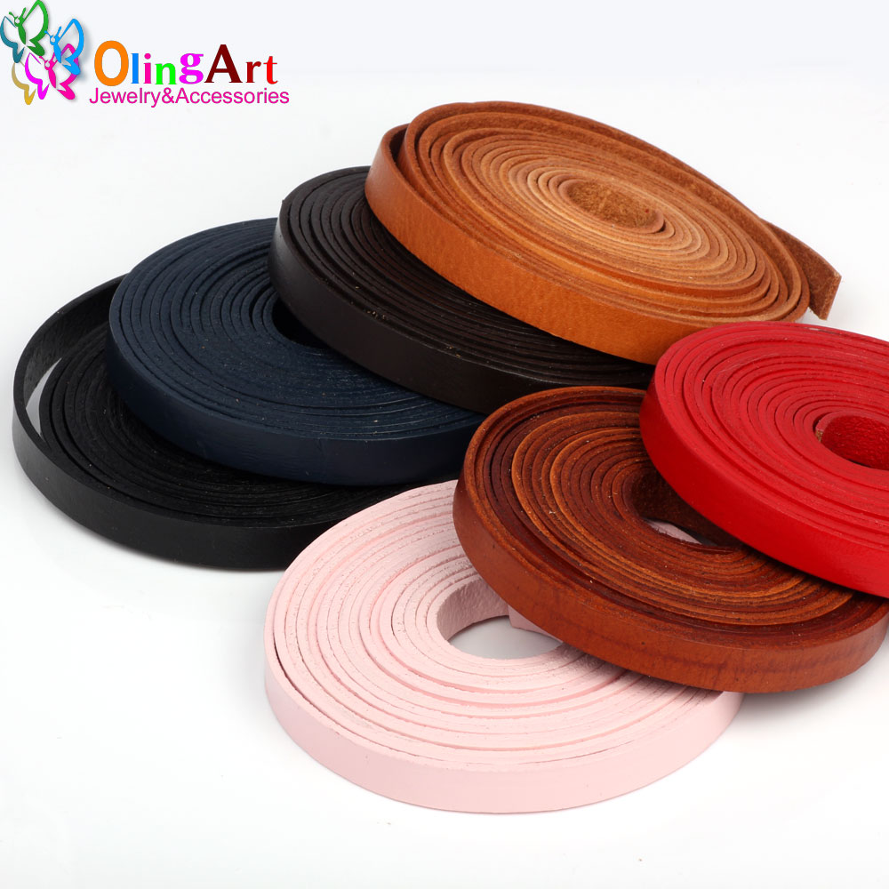 OlingArt 10*2mm 1Yard/Lot Mult - Leatherwork Diy review and price