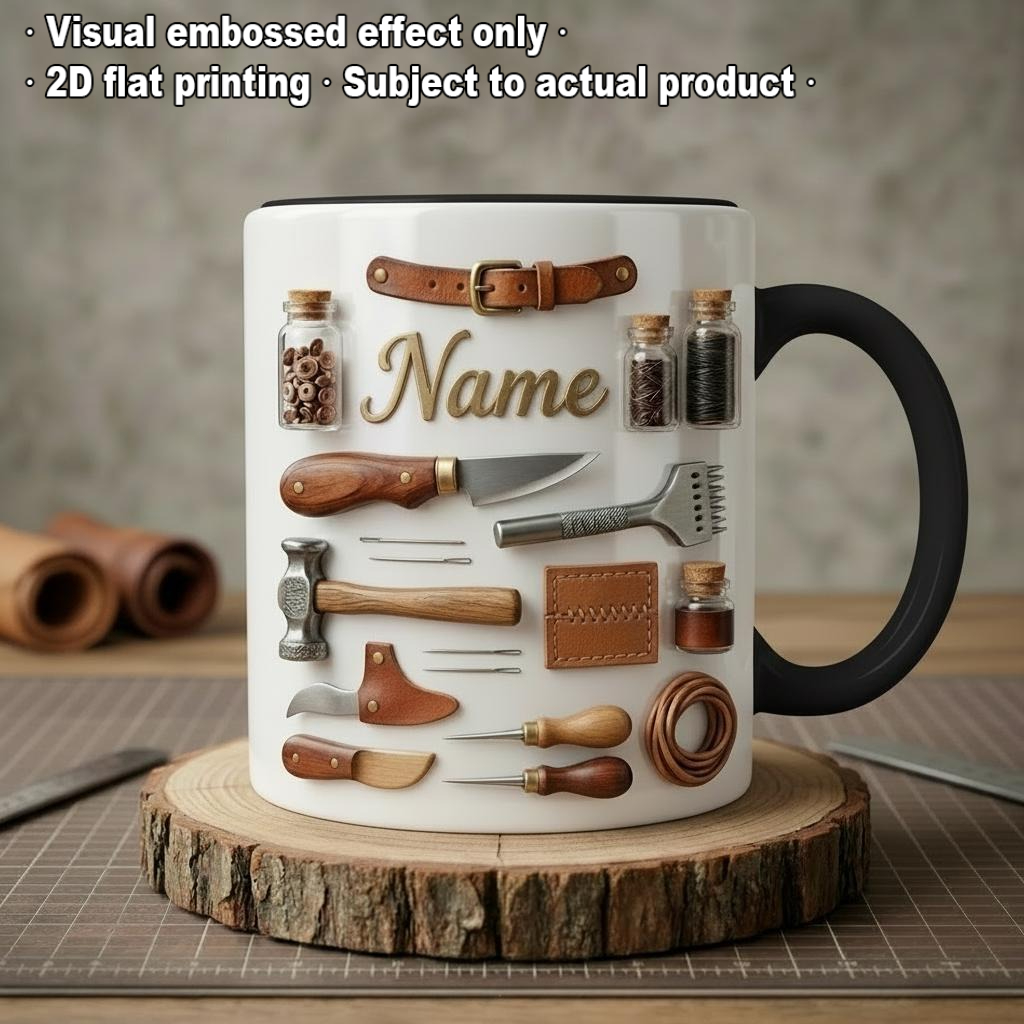 Custom Engraved Name Text Patt - Leatherworker Name review and price
