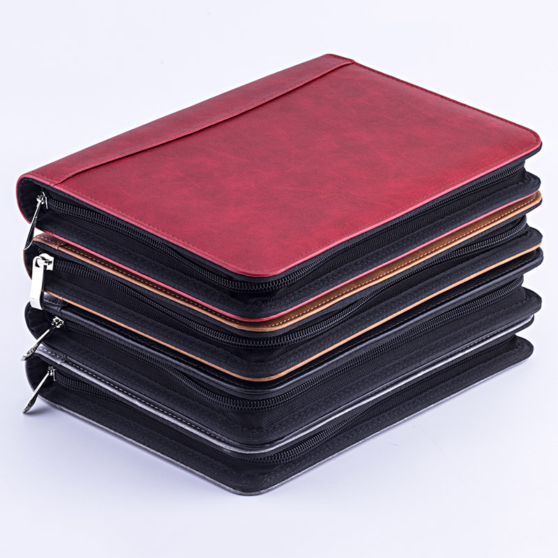 A5 Padfolio File Folder Docume - Leather Work Folder review and price