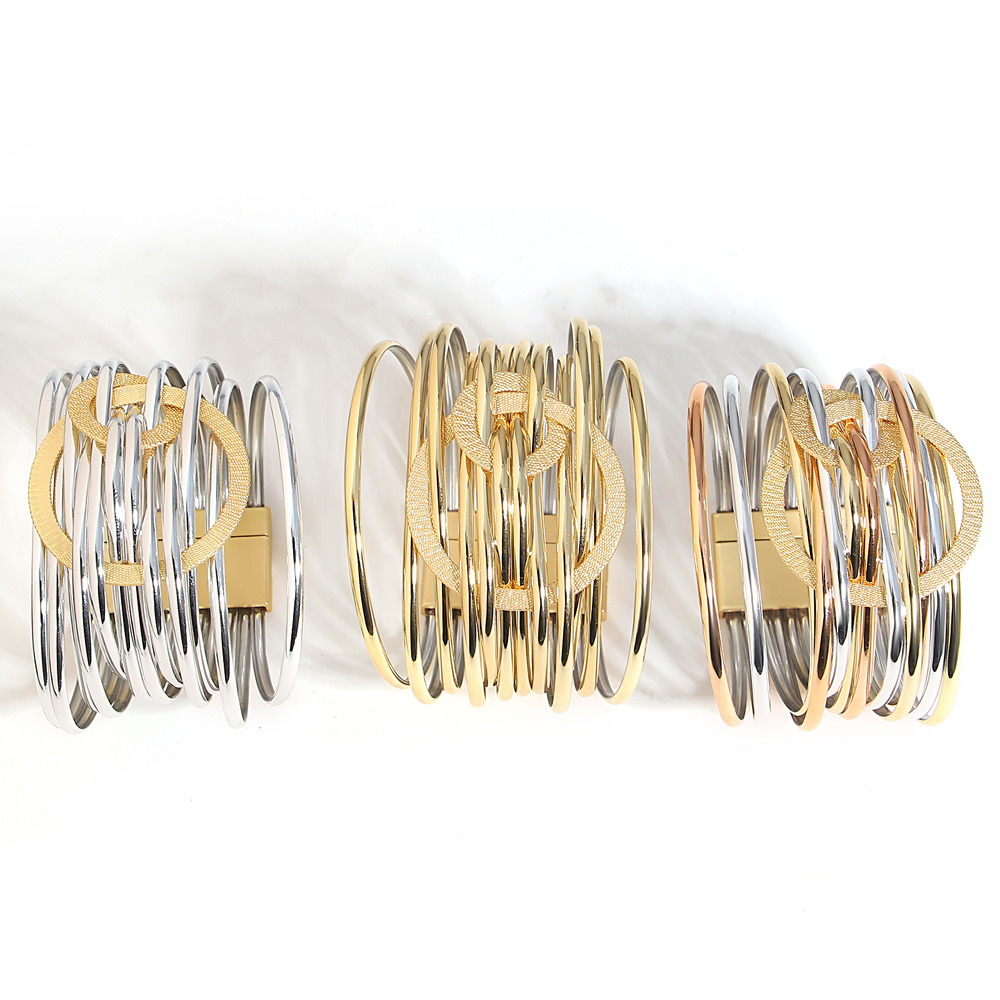 ALLYES Fashion Double Circle M - Leatherwork Rings review and price