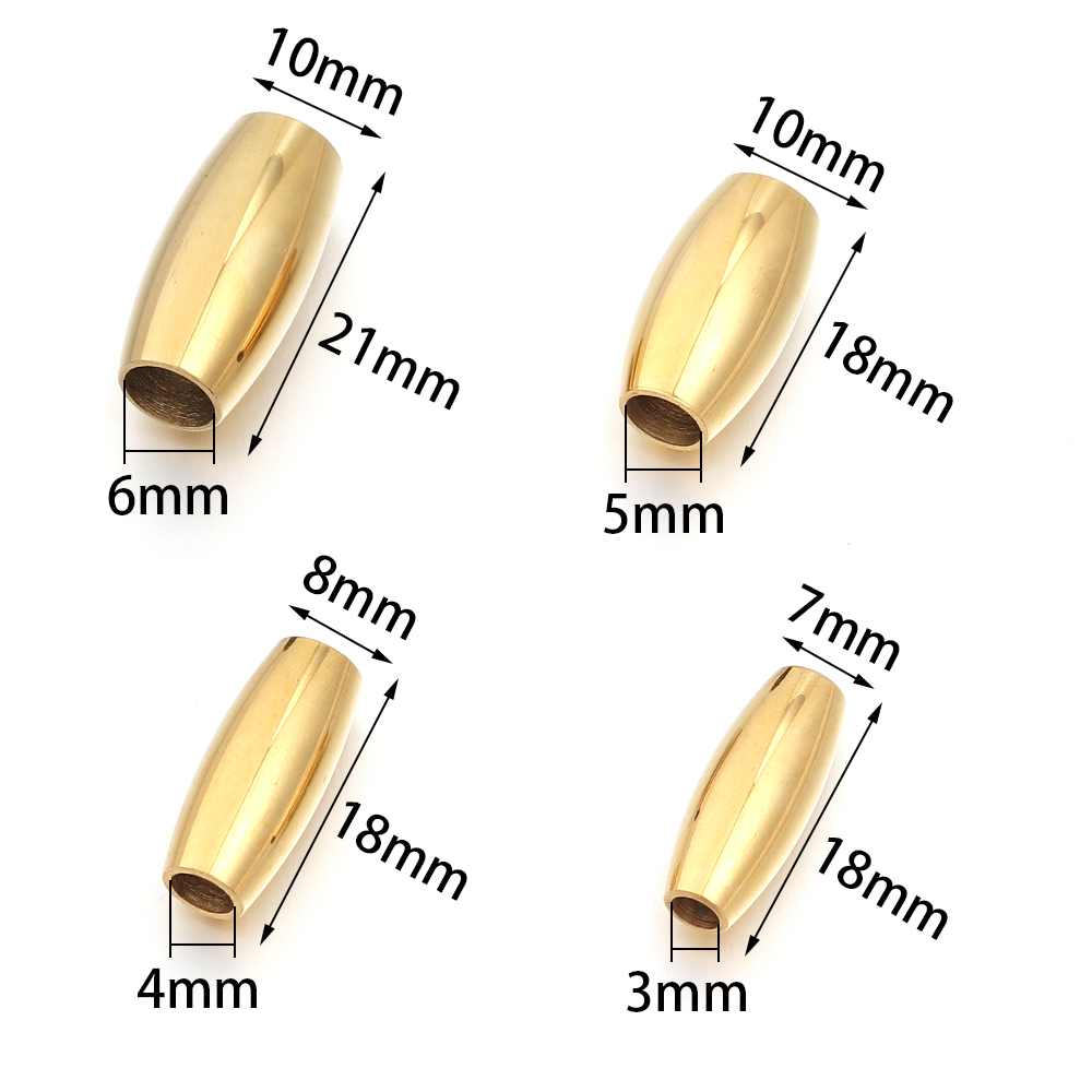 2pcs 3 4 5 6mm Stainless Steel - Leatherwork Diy review and price