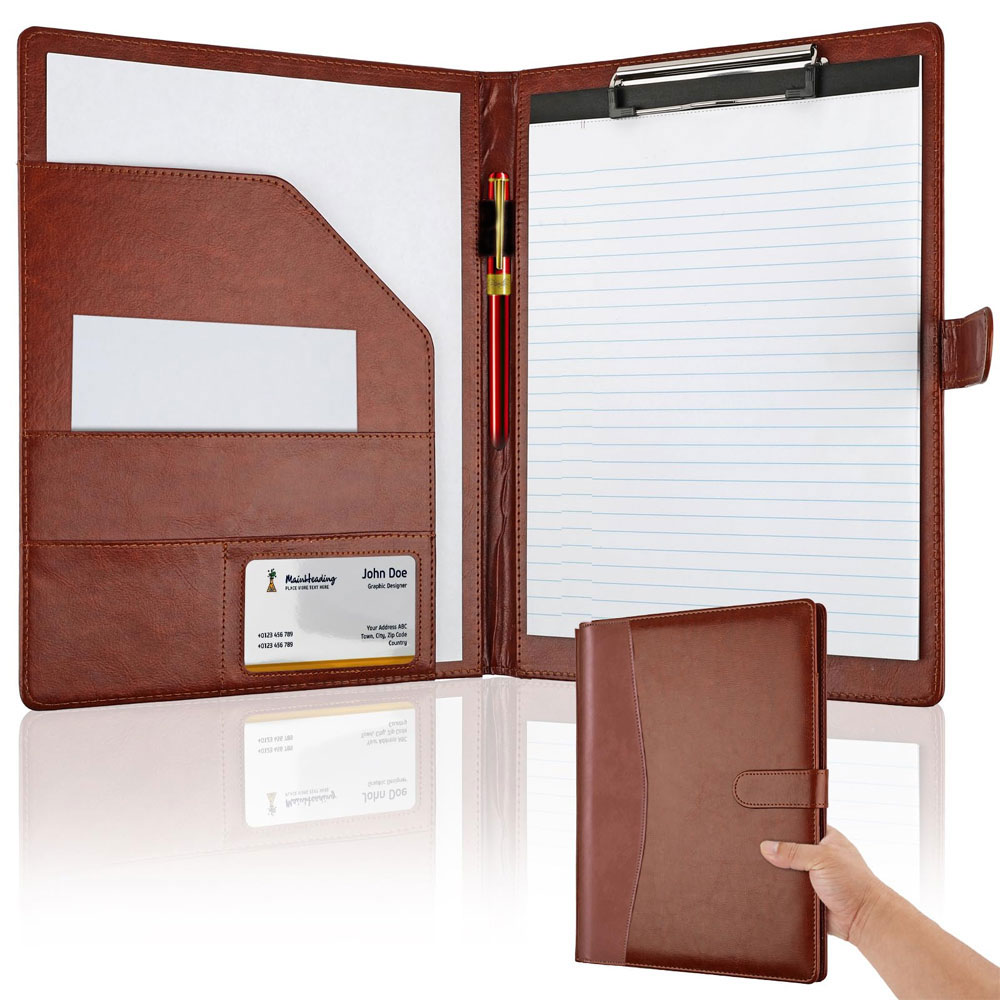 Multifunctional Leather Folder - Leather Work Folder review and price