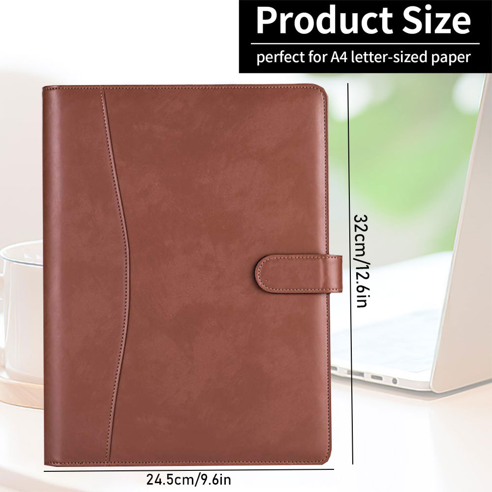 Multifunctional Leather Folder - Leather Work Folder review and price