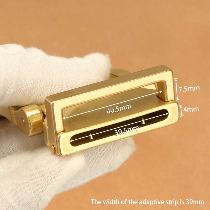 1pcs Solid Brass Belt Buckle 3 - Leatherwork Diy review and price