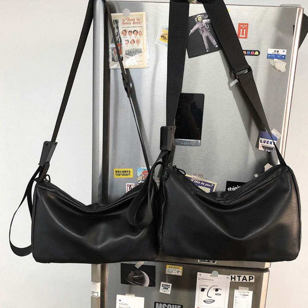Retro Style PU Leather Men Sho - Leather Work Handbag review and price