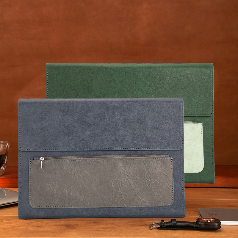 1PCS Leather A4 Document Bag T - Leather Work Folder review and price